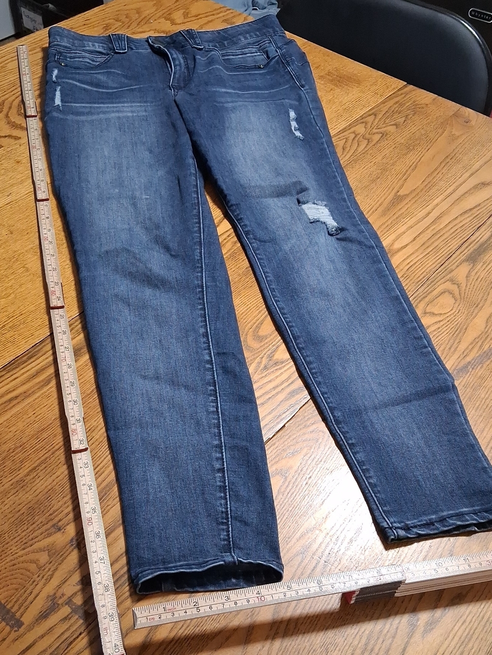 DEMOCRACY Jean Womens 8 BLUE Summer Used Denim Used AB SOLUTION Pants Skinny ??